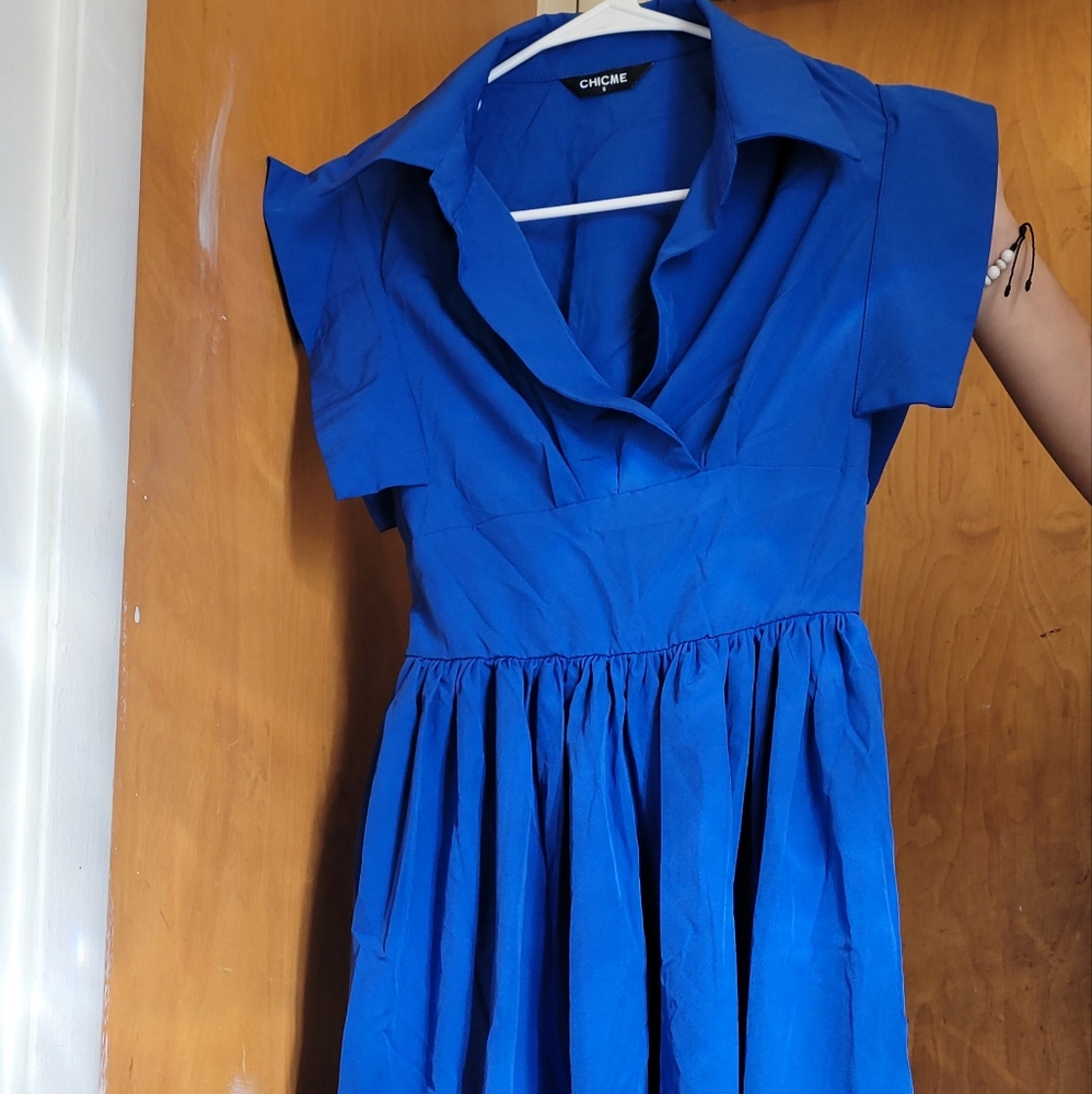 Blue Midi Dress